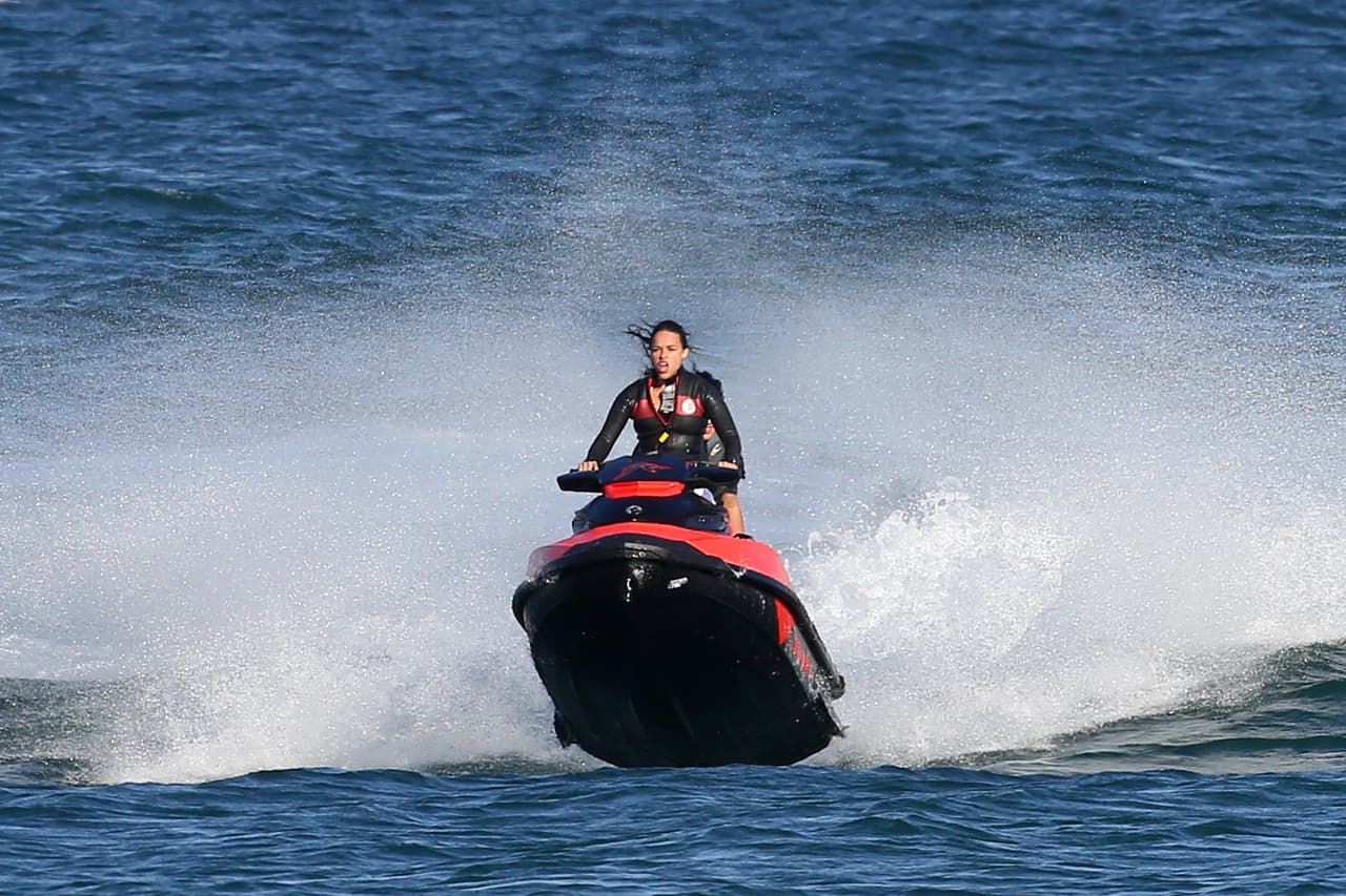 OMG! Michelle Rodríguez tuvo mucha pila este fin de semana.