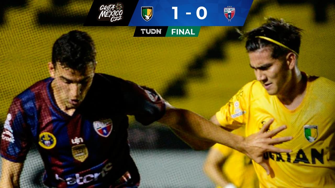 Venados se impuso en casa al Atlante en el inicio del Clausura 2022 de la Liga de Expansión MX.