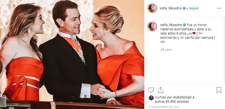 ¿El motivo? La actriz de 22 años de edad publicó un mensaje dirigido al entonces presidente de México Enrique Peña Nieto, así como a la primera dama Angélica Rivera.