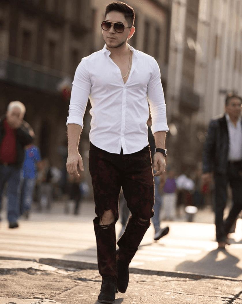 <b>El Bebeto</b> tiene un estilo vanguardista y siempre acapara miradas.