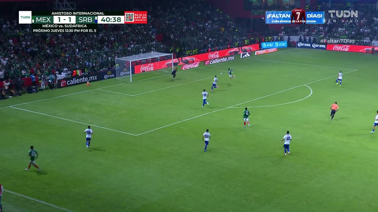 ¡Se salva Serbia! ¡Raúl Jiménez no pudo cerrar la pinza!