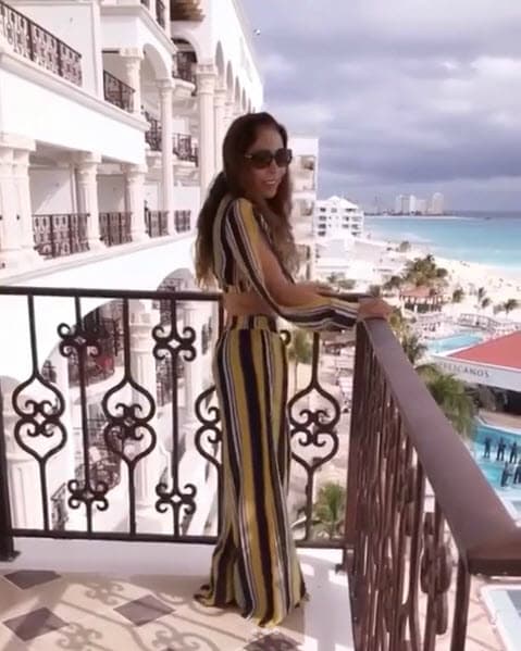 Descansaron por un par de días y disfrutaron el clima del Caribe mexicano.