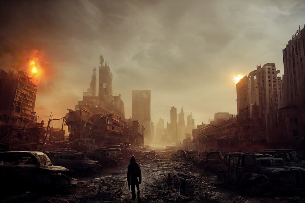 Inteligencia Artificial revela cómo será el fin del mundo.