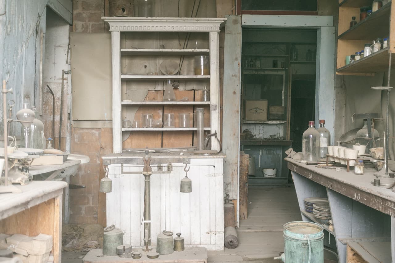 El pueblo de Bodie fue un campo de oro entre 1859 y 1880.