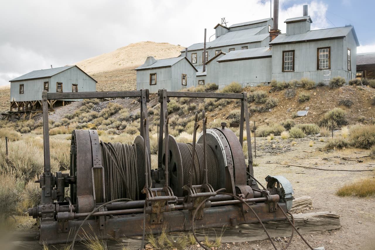 Julien McRoberts, de 50 años, fotografió 170 edificios del pueblo fantasma.