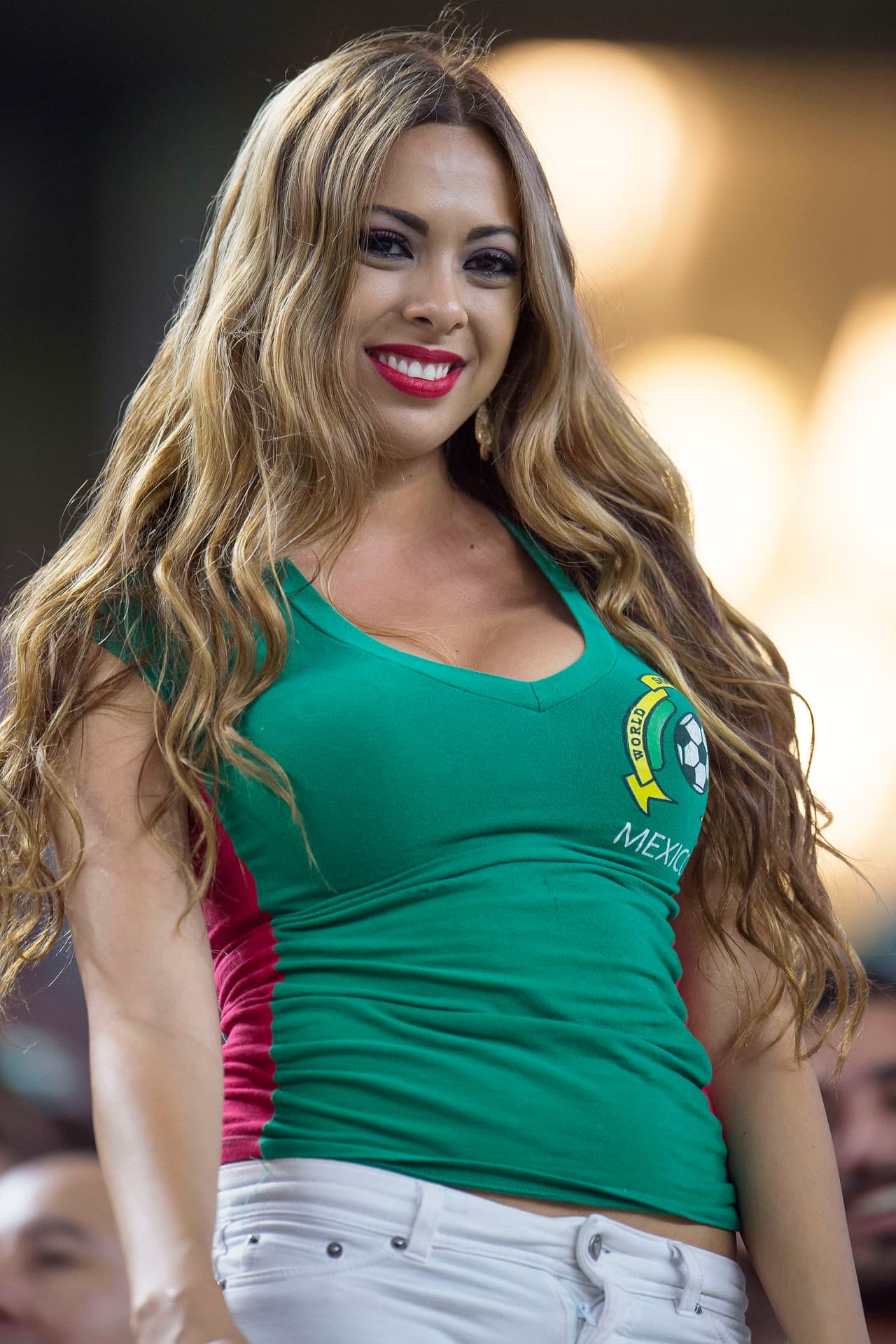 El color de la afición en el México vs. Argentina en Dallas