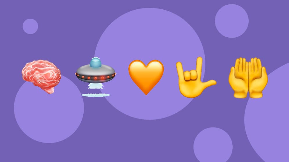 O la de un alucinante OVNI en forma de emoji.