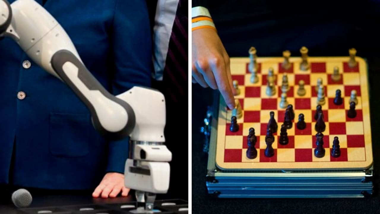 Los robots ahora son capaces de realizar tareas más complejas como jugar una partida de ajedrez