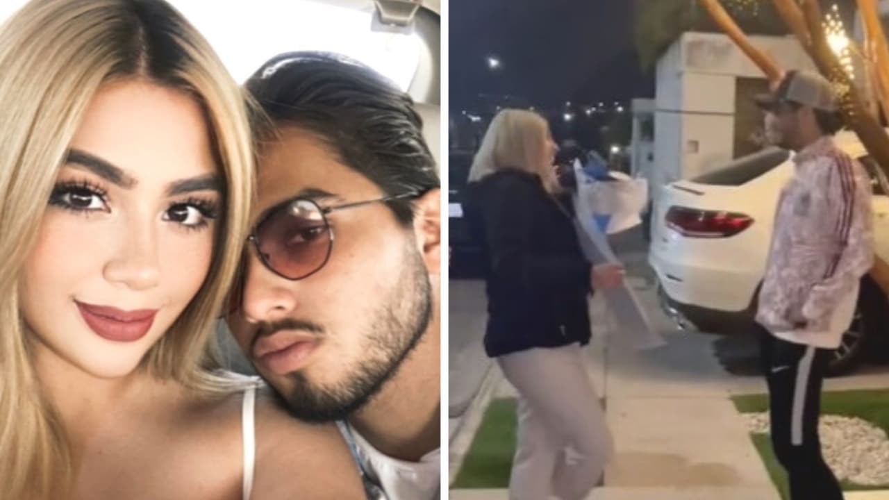 Lleva serenata y flores a su novio para que la perdone por salir de fiesta: desata polémica