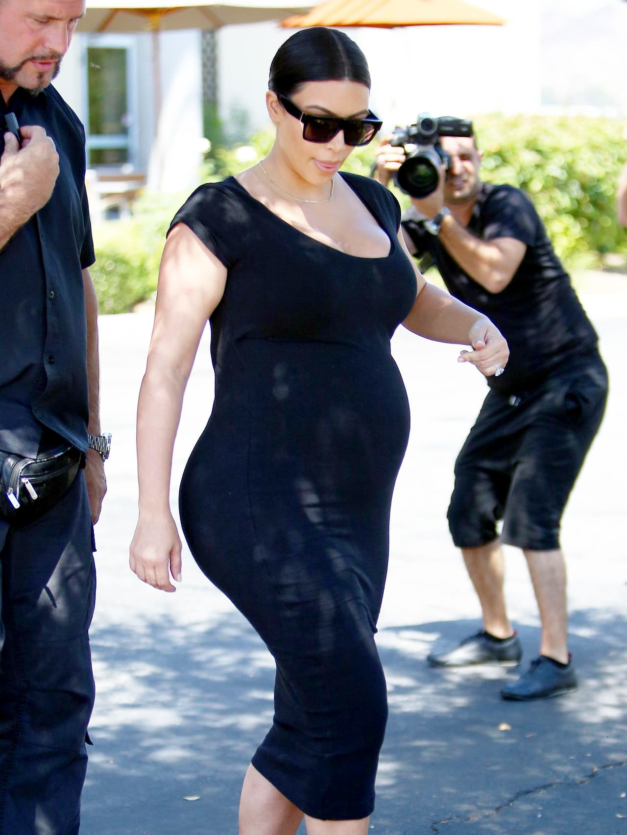 A su paso siempre hay un mar de fotógrafos.