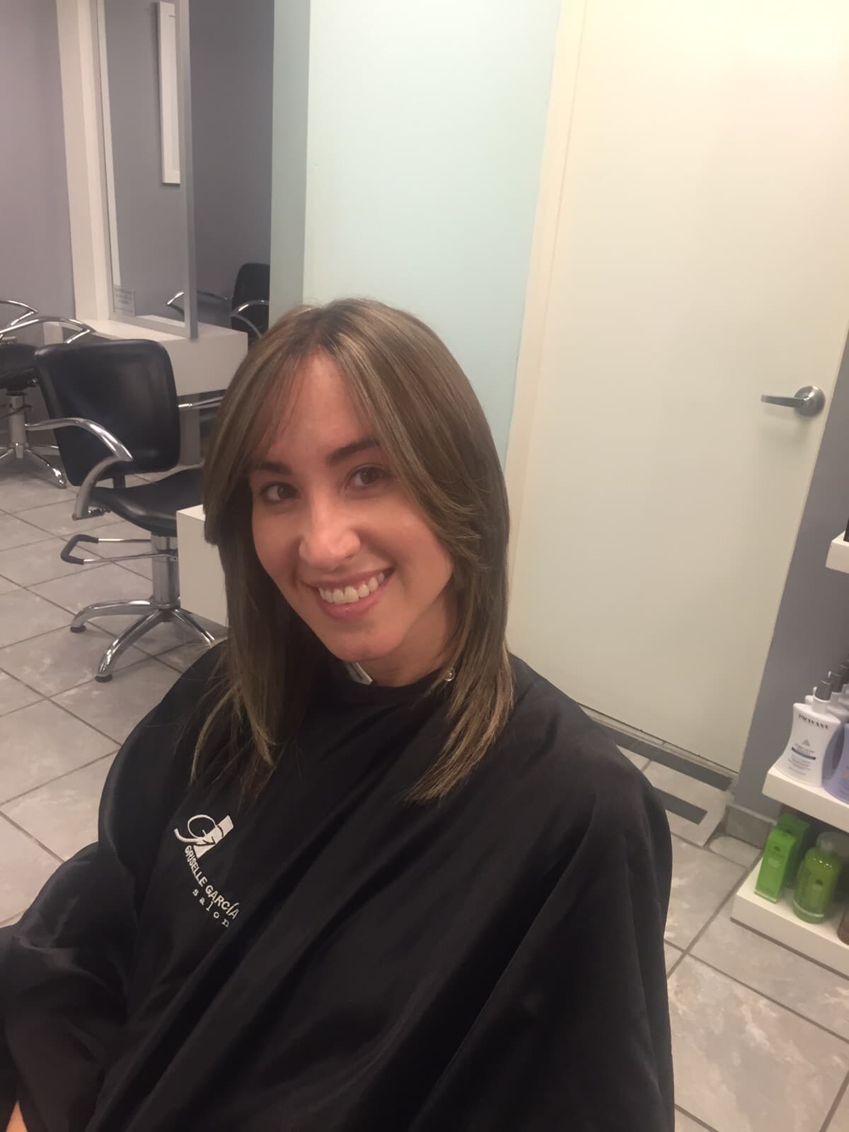 Milly afirmó que se siente muy a gusto con su nuevo look.