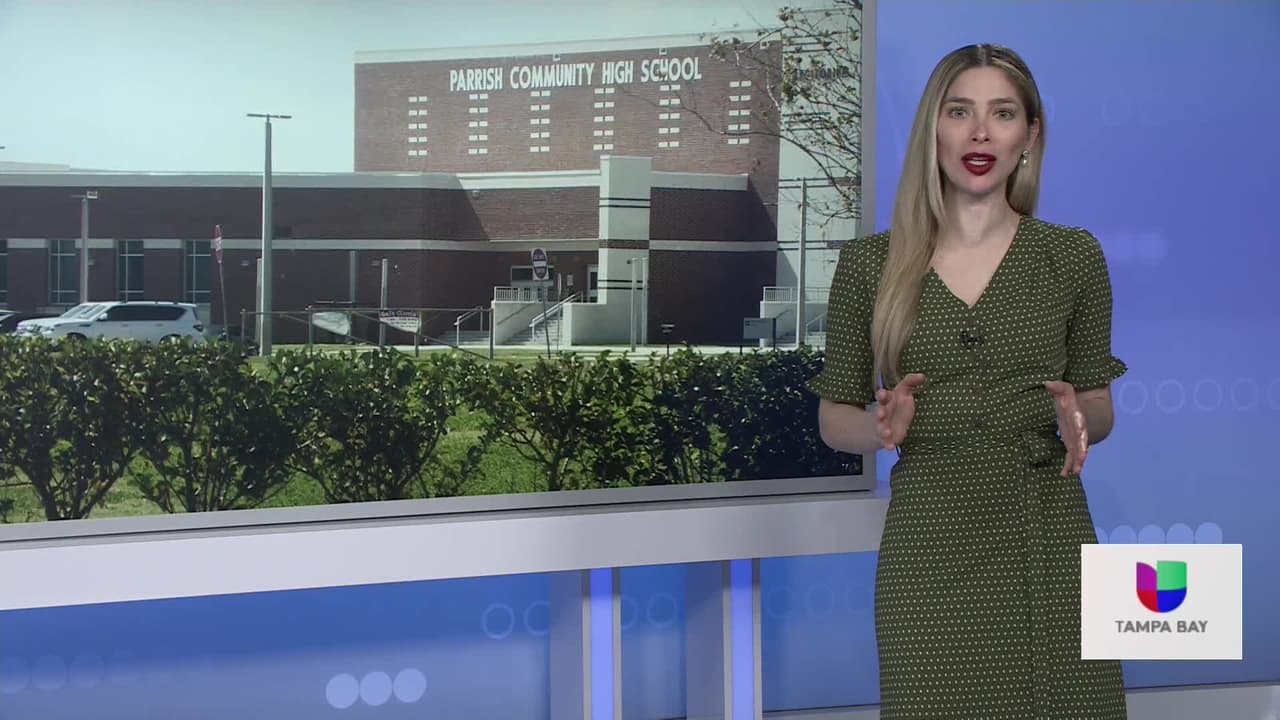Amenazas de bombas y tiroteos en escuela secundaria del condado Manatee