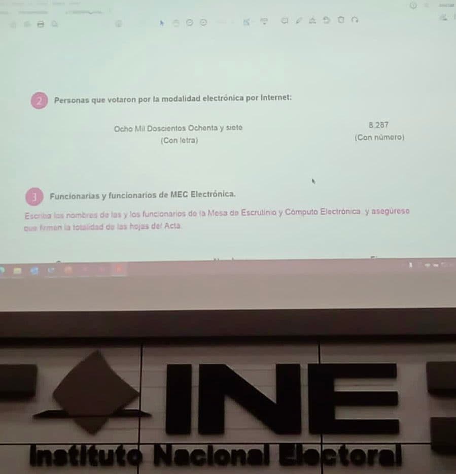 Noriega era uno de los 17,792 mexicanos en el extranjero registrados para participar en la revocación de mandato. Sin embargo, solo participaron 8,200 votantes en esta modalidad, según el Instituto Nacional Electoral (INE).