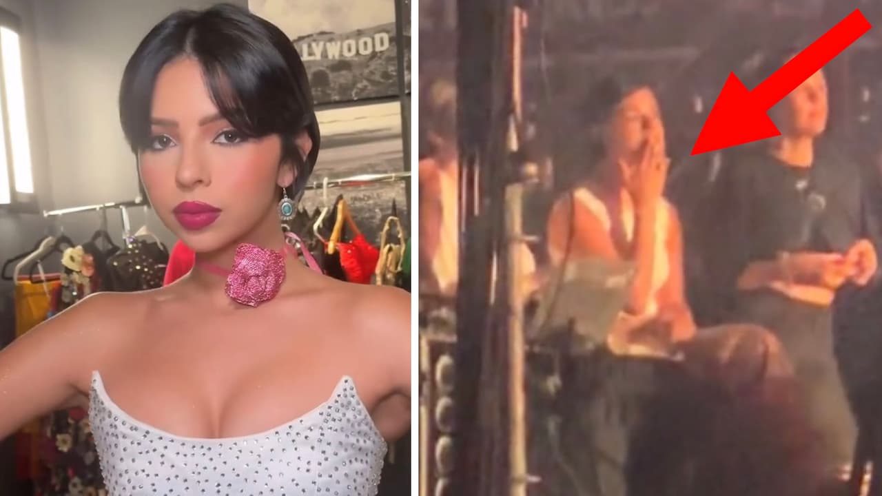 ¿Y el supuesto embarazo? Cachan a Ángela Aguilar fumando y se echa encima nuevas críticas