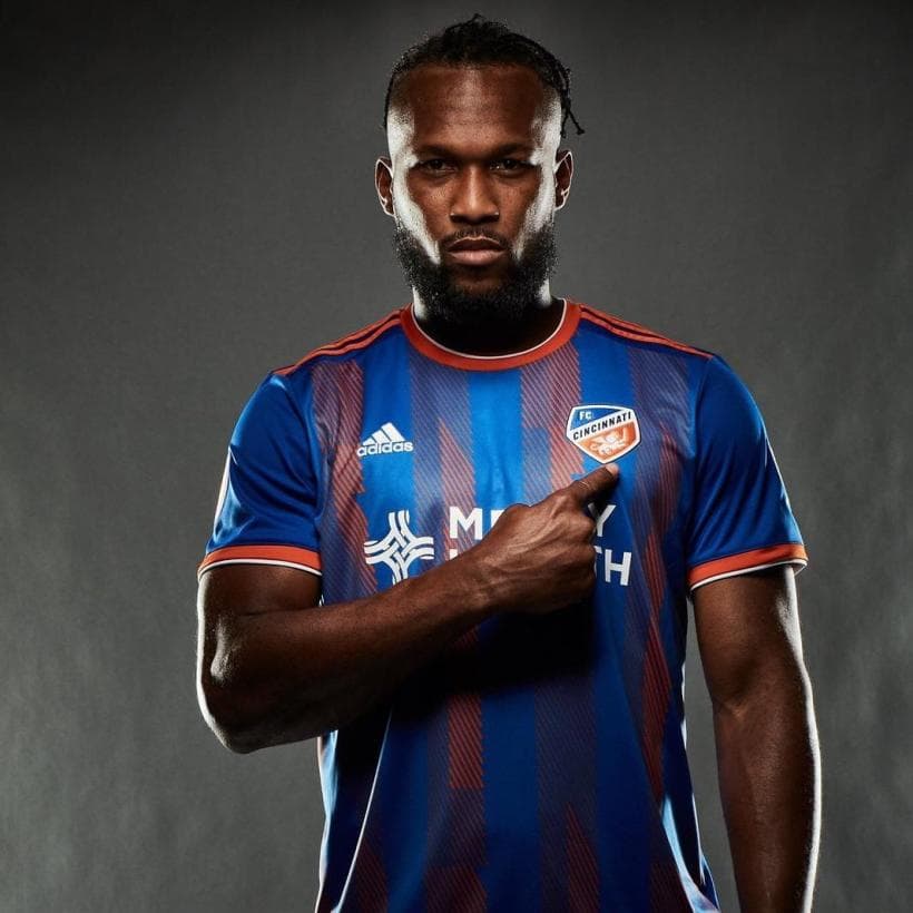 FC Cincinnati prepara su debut en la MLS con su uniforme azul y naranja. (FC Cincinnati)