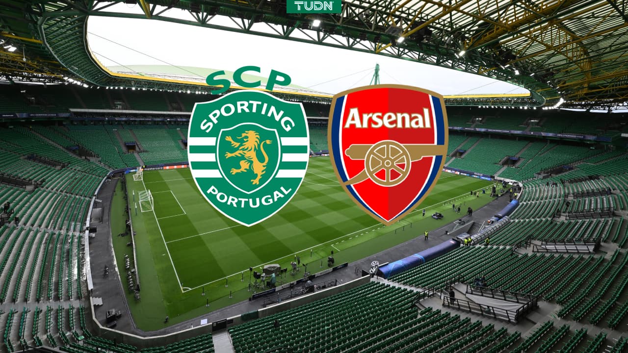 Alineaciones confirmadas del Sporting Lisboa vs. Arsenal en la Champions League