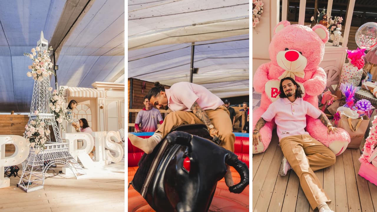 El espectacular baby shower de Susana Gómez, la novia de Maluma.