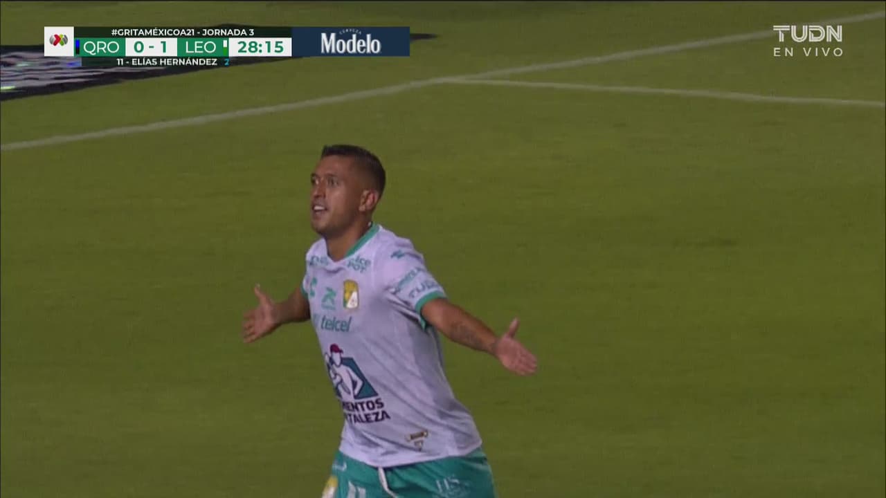 ¡Ya rugió el León! Elías Hernández no perdona y pone el 0-1