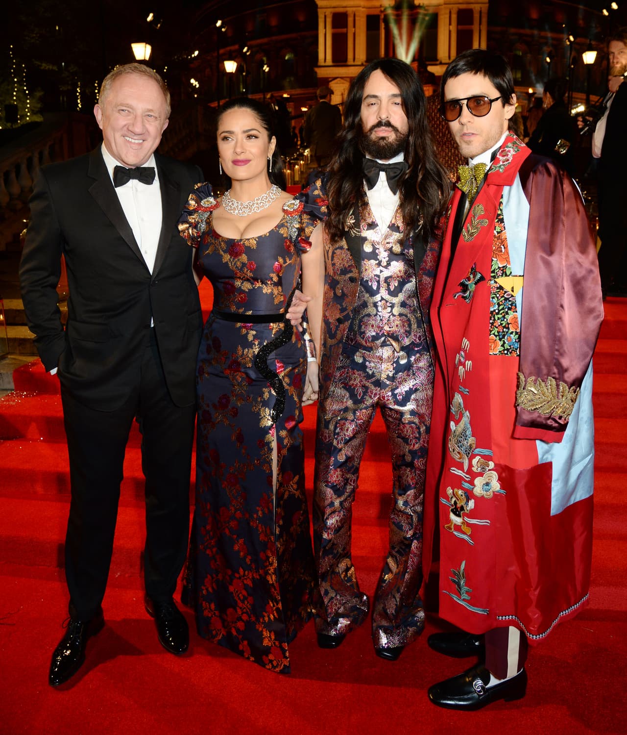 Mira más imágenes del extravagante evento en Londres.