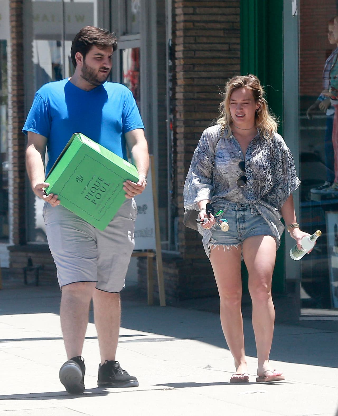 Para prueba estas fotos tomadas por los paparazzi.