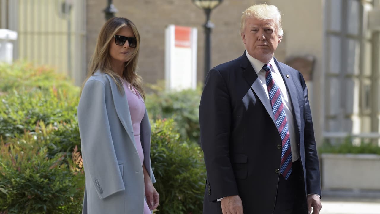 Video: Trump responde con un "ya veremos" a si atacará a Corea del Norte 