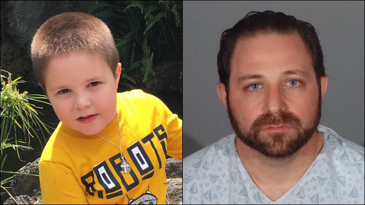 Aramazd Adressian, hijo y padre, estaban de paseo en Disneyland el último día que el pequeño de 5 años fue visto.