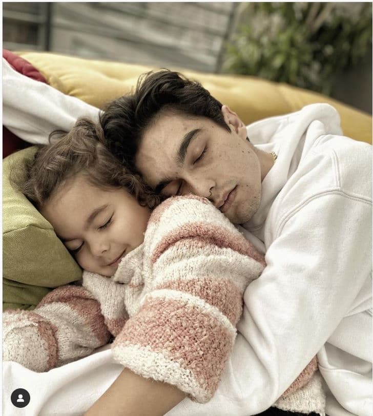 Sergio Mayer Mori con su hija Mila