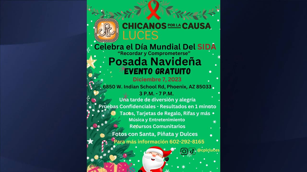 Se realizarán pruebas de detección gratuitas de SIDA en Phoenix