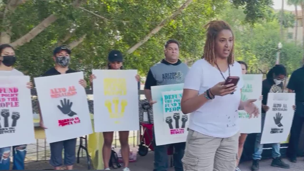 “Permite que nos sigan matando”: protestan contra el aumento al presupuesto policial