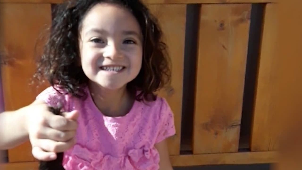 <b>Esta pequeña de 6 años dona su pelo para las pelucas de niños con cáncer. | </b>Caleigh Pesina cortó su pelo por primera vez para dárselo a niños con cáncer. Quiso ser inspiración para que otros hagan lo mismo.