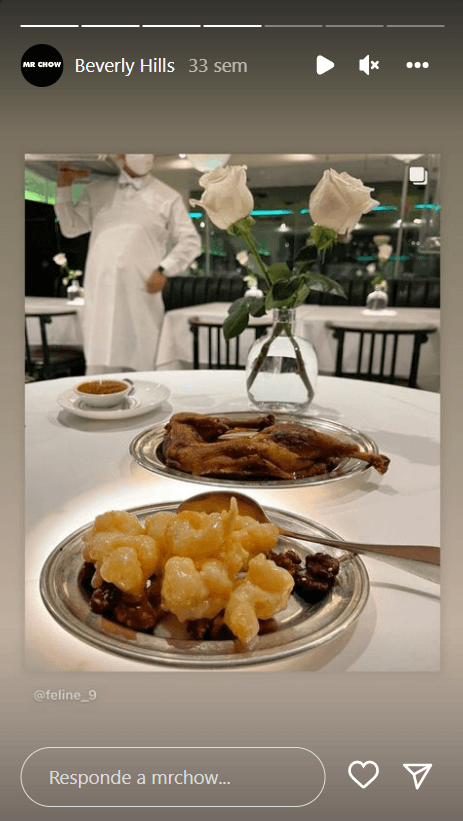 El menú de este establecimiento tiene elevados precios para los platillos fuertes que van desde los 48 dólares de un 'Beijing Chicken' hasta los 95.50 en las especialidades de langosta.
<br>