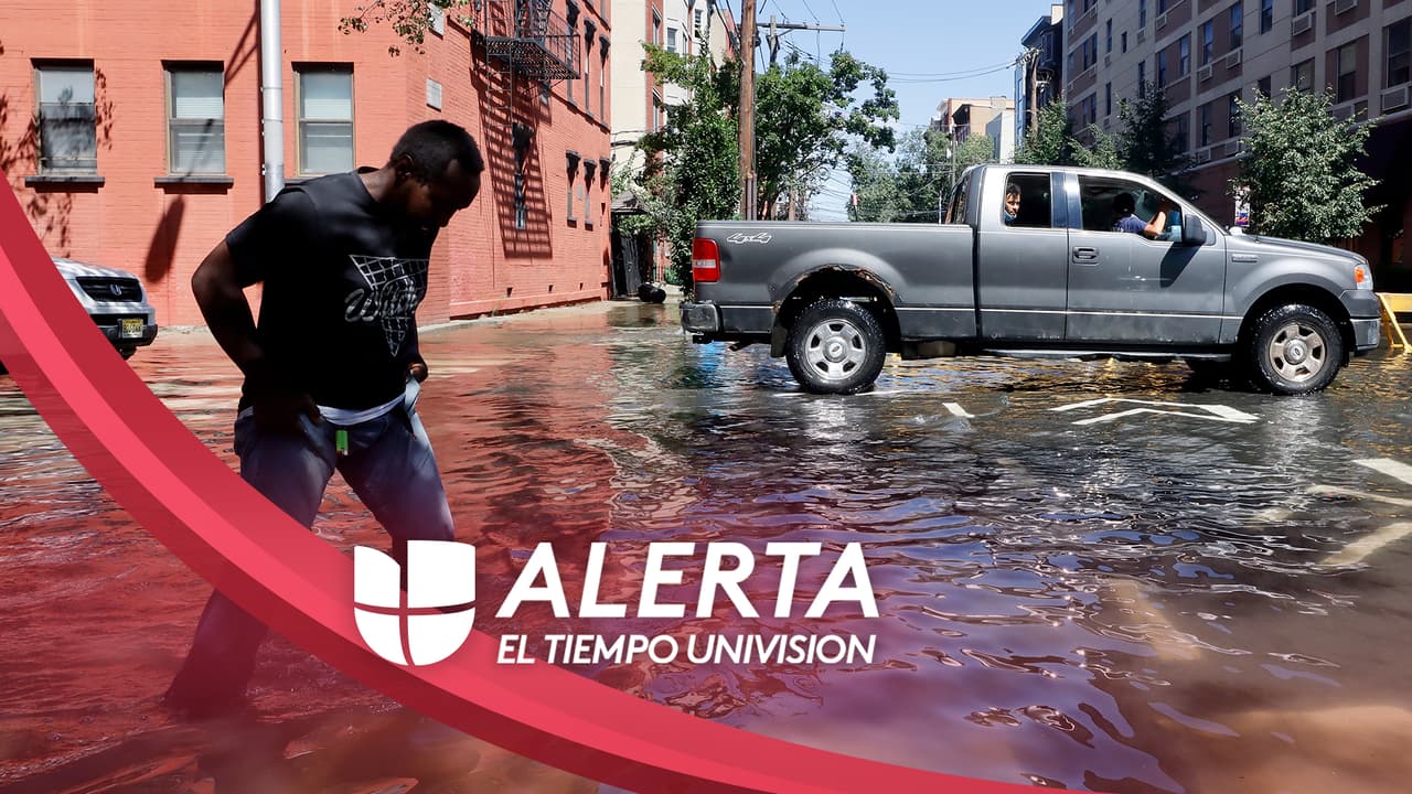 Hay riesgo de inundaciones repentinas en partes de Nueva Jersey y Nueva York este miércoles