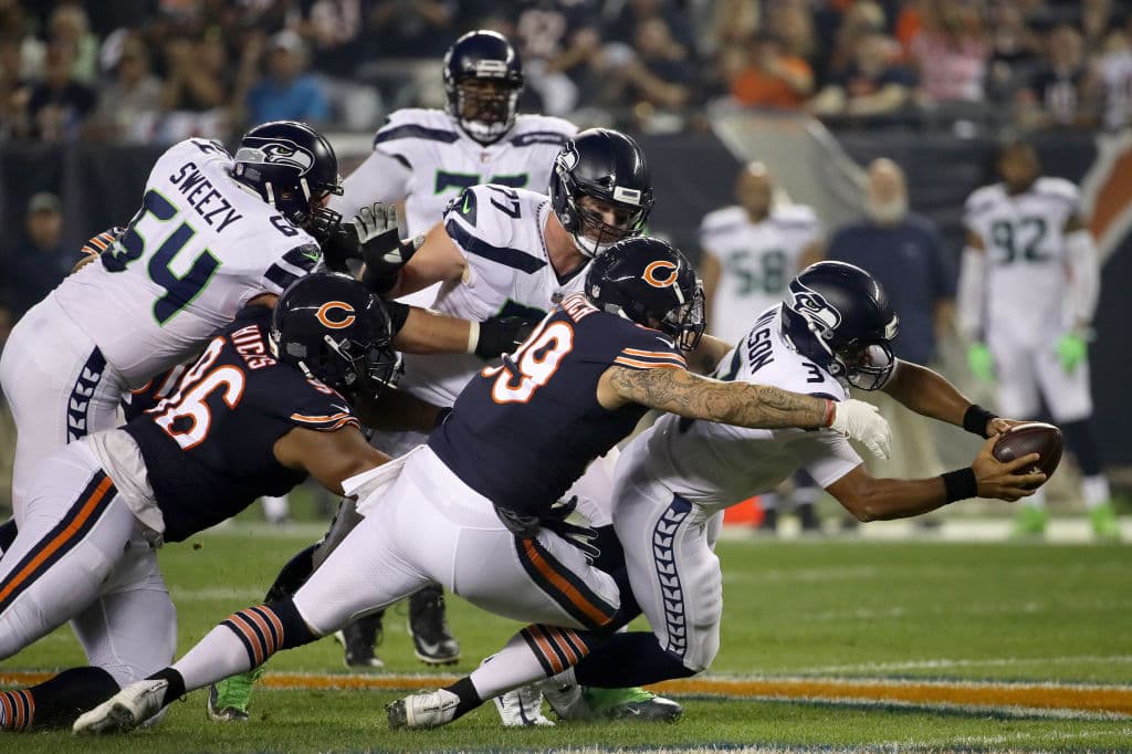 Pero del mismo modo, el pasador de Seattle Russell Wilson se iba a enfrentar a una remozada y rejuvenecida defensa como la de Chicago, un duro obstáculo sin duda.