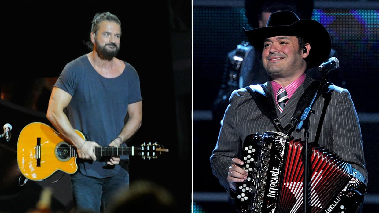 Ricardo Arjona también le entró al género regional mexicano con el grupo Intocable, agrupación texana con la que grabó 'Mojado', una canción dedicada a los migrantes.