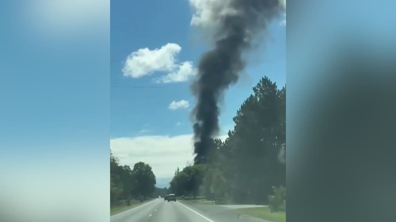 Se estrella un avión F-16 en el norte de Míchigan; esto se sabe del estado del piloto