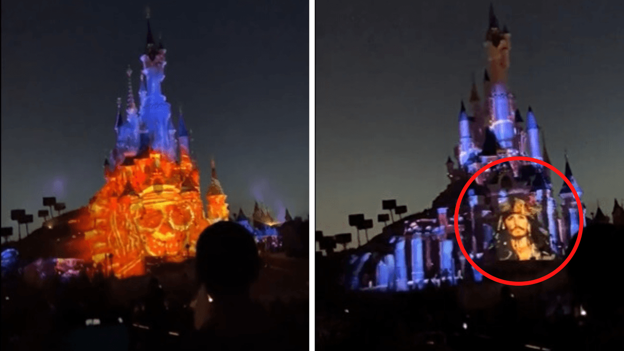 El personaje de Jack Sparrow apareció en el show