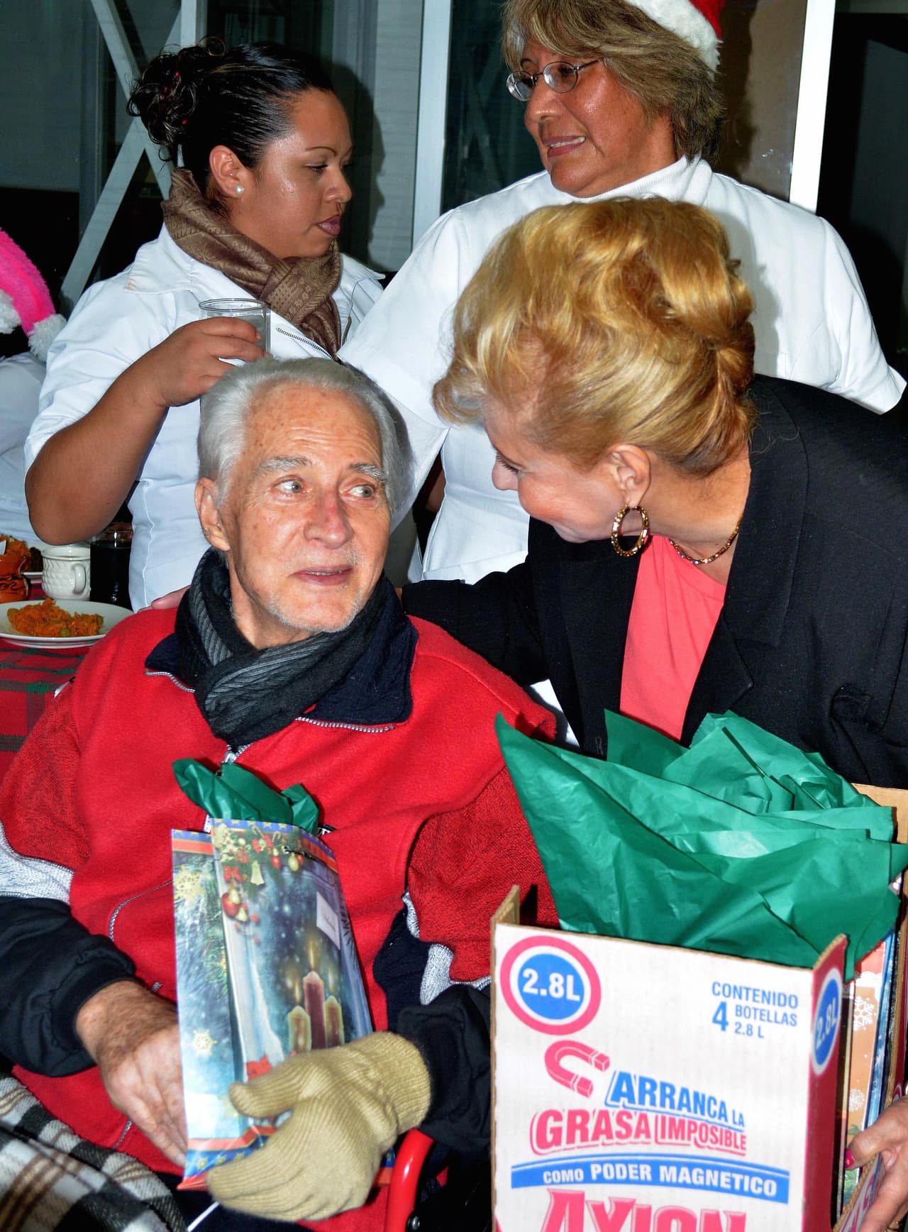 En diciembre del año pasado pudo disfrutar de las posadas.