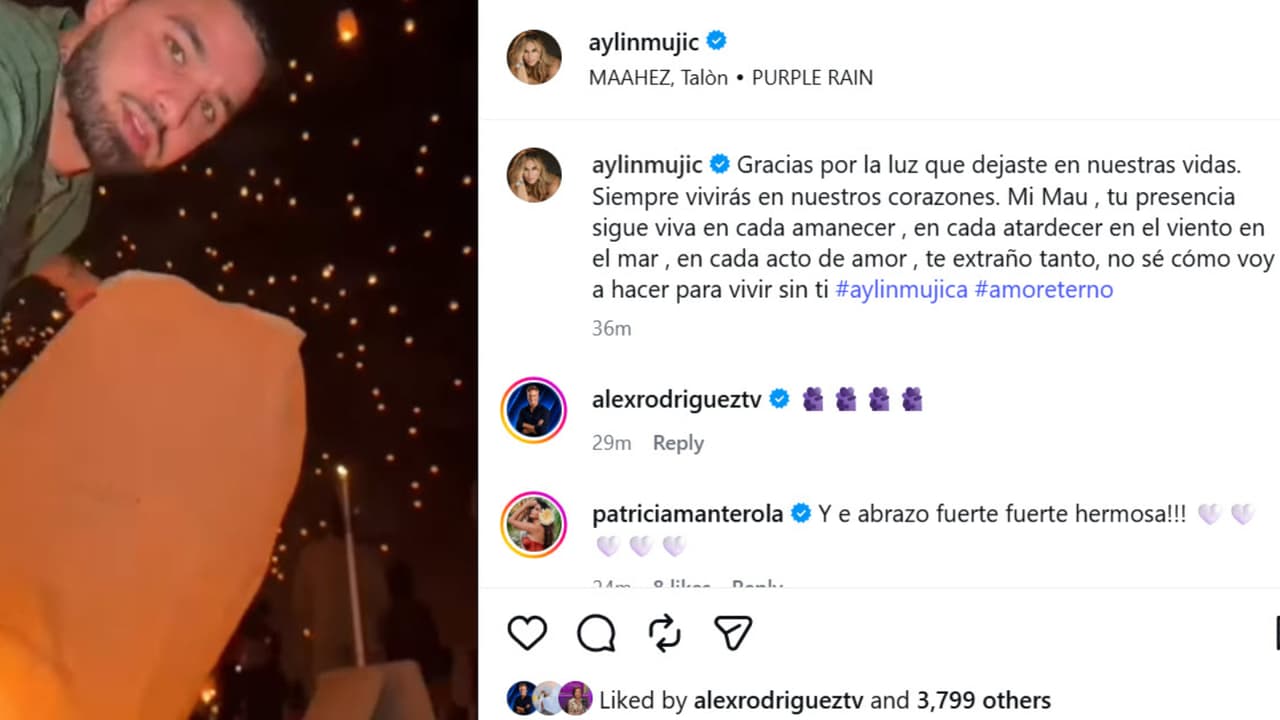 Aylín Mujica compartió este nuevo mensaje para expresar su sentir a poco más de dos semanas después de la repentina muerte de su hijo Mauro.