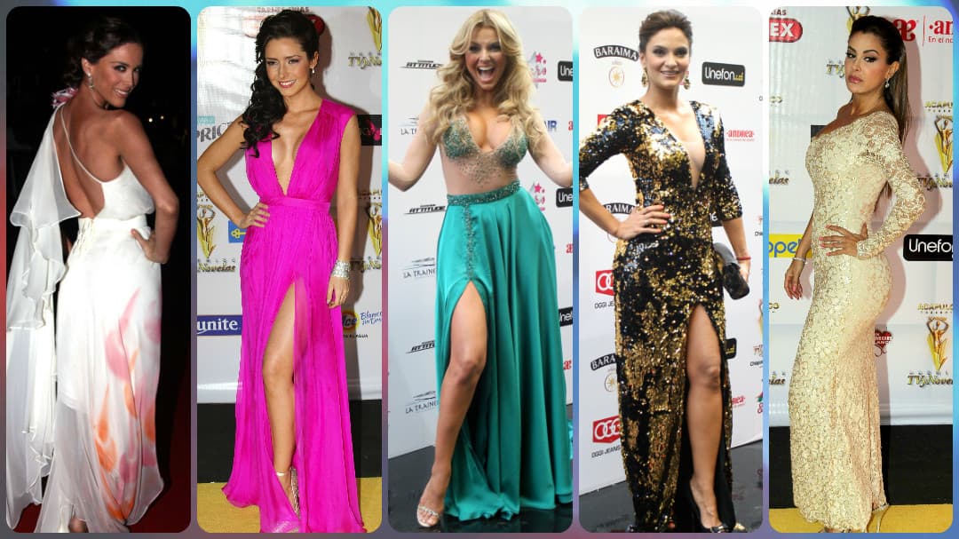 Las actrices que han impactado en la alfombra de Premios TVyNovelas