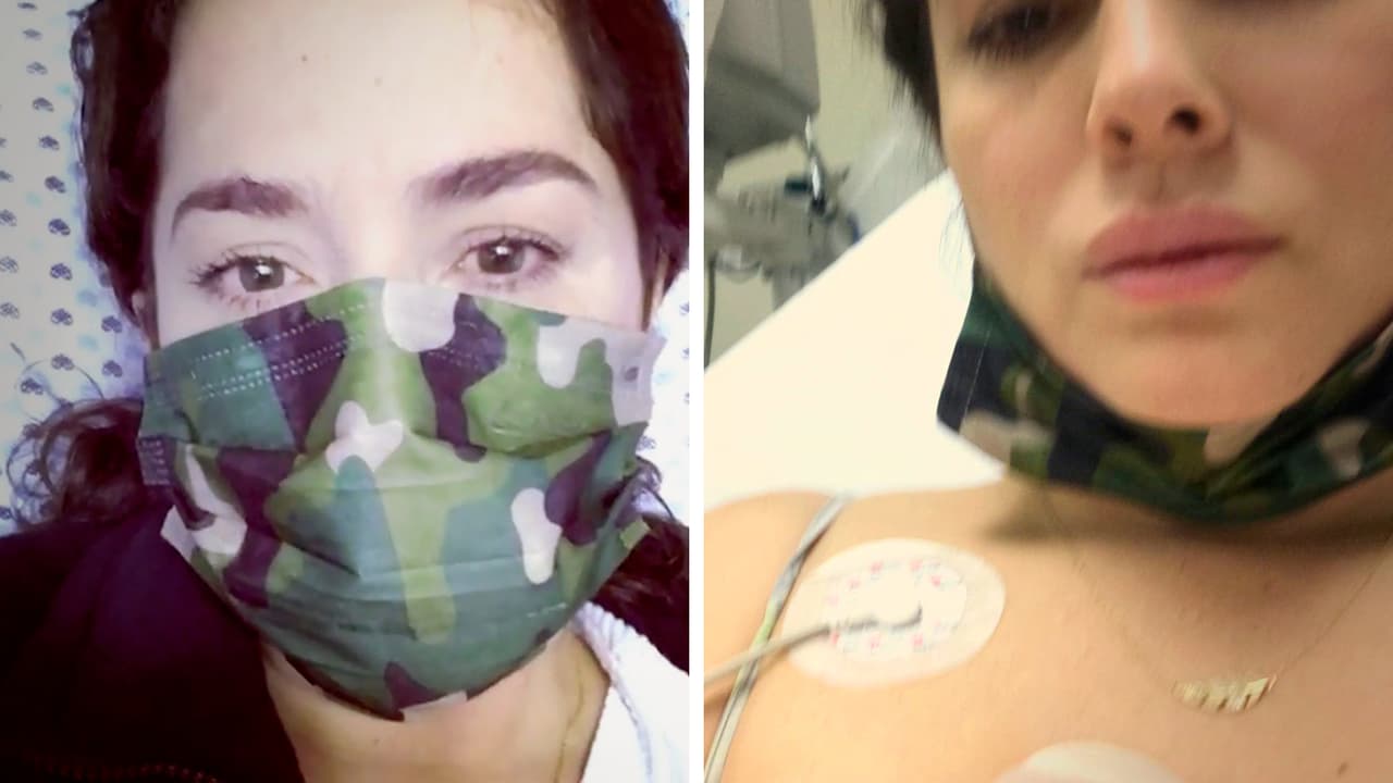 La actriz Danna García publica videos inéditos de su emergencia con el coronavirus y exige a otros que se cuiden