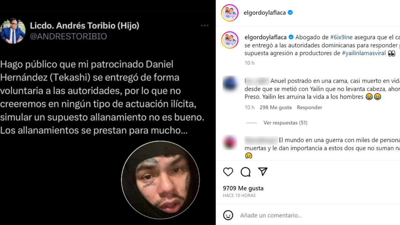 El abogado de Tekashi aseguró que fue el cantante quien supuestamente "se entregó de forma voluntaria a las autoridades".