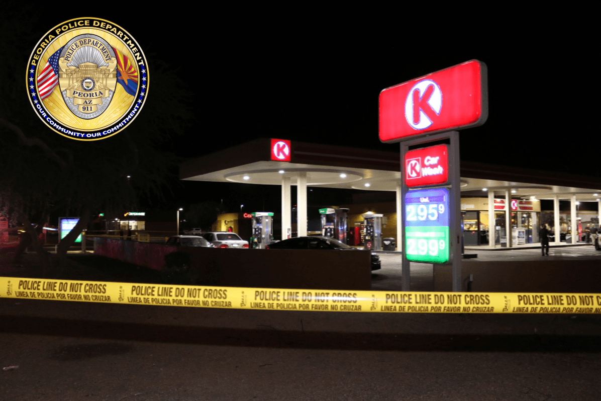 Apuñalan mortalmente a un joven de 17 años afuera de un Circle K en Peoria