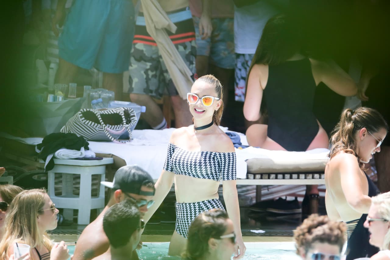 Ximena Córdoba fue víctima de los paparazzi.