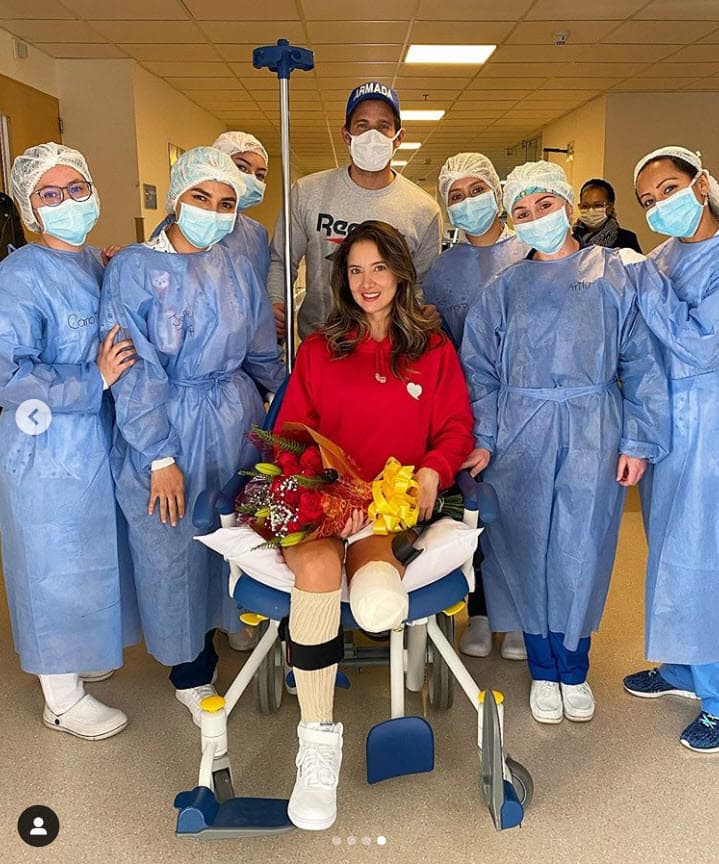 Al mismo tiempo, reconoció las dificultades emocionales que ha enfrentado al hacer consciencia de que ya no cuenta con una de sus piernas. 
<br>