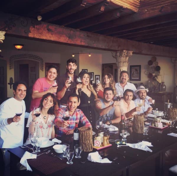 En Pátzcuaro, Michoacán todo el elenco de HOY disfrutó de una rica comida.