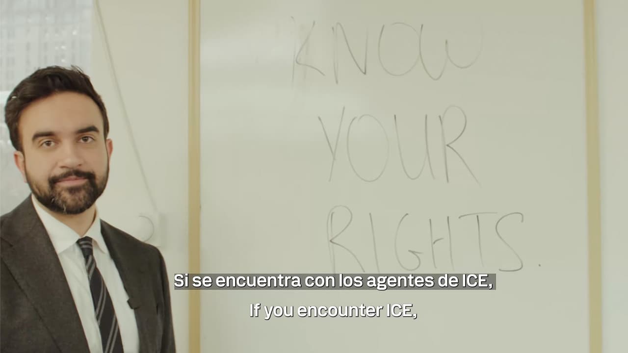 Mamdani recuerda sus derechos a la comunidad migrante de NYC.