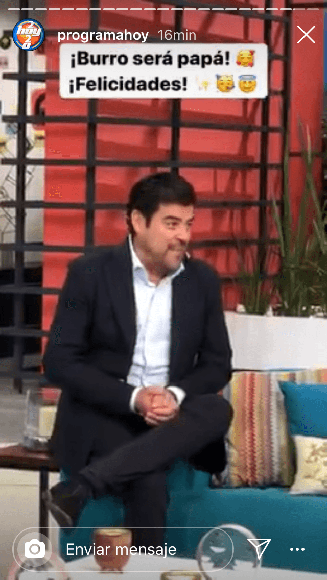 <b><a href="https://www.univision.com/famosos/a-sus-casi-57-anos-jorge-el-burro-van-rankin-sera-papa-y-asegura-que-a-su-edad-no-se-espanta-fotos" target="_blank">Jorge 'El Burro' Van Rankin</a></b> anunció el lunes 1 de junio que será papá a sus 57 años. 
<br>