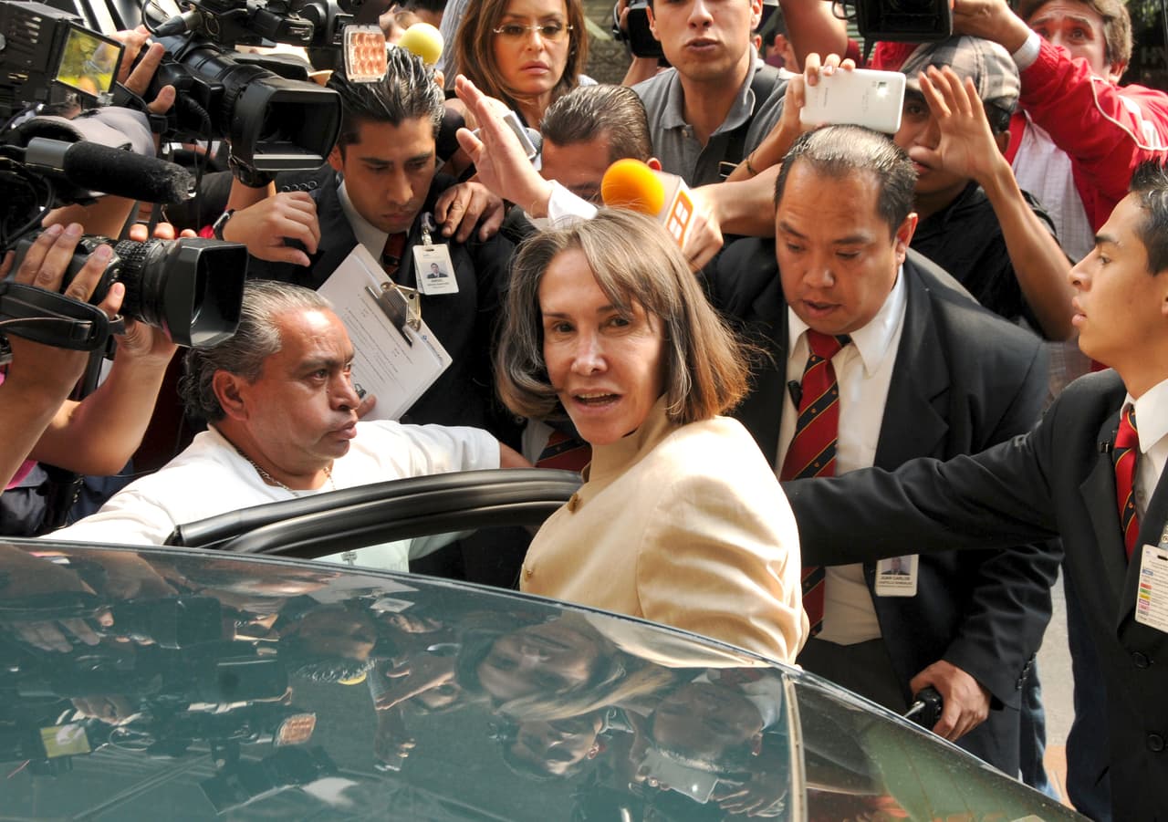 Previo a la muerte del actor en 2014, Florinda sorprendió al lucir un rostro triste.