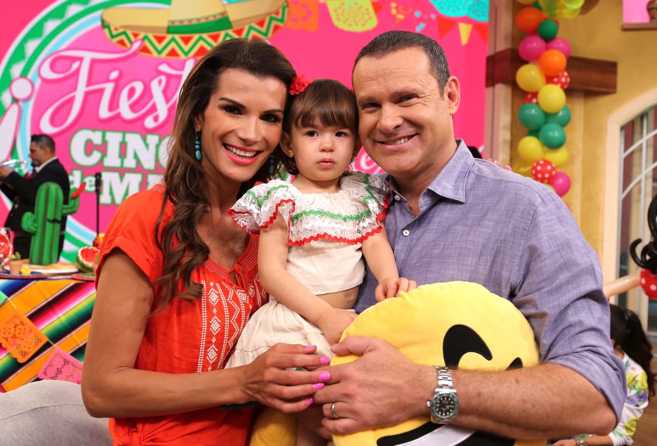 El pasado 5 de mayo, Michelle visitó nuevamente el set de Despierta América para acompañar el festejo de cumpleaños de Giulietta, hija de Ana Patricia.
