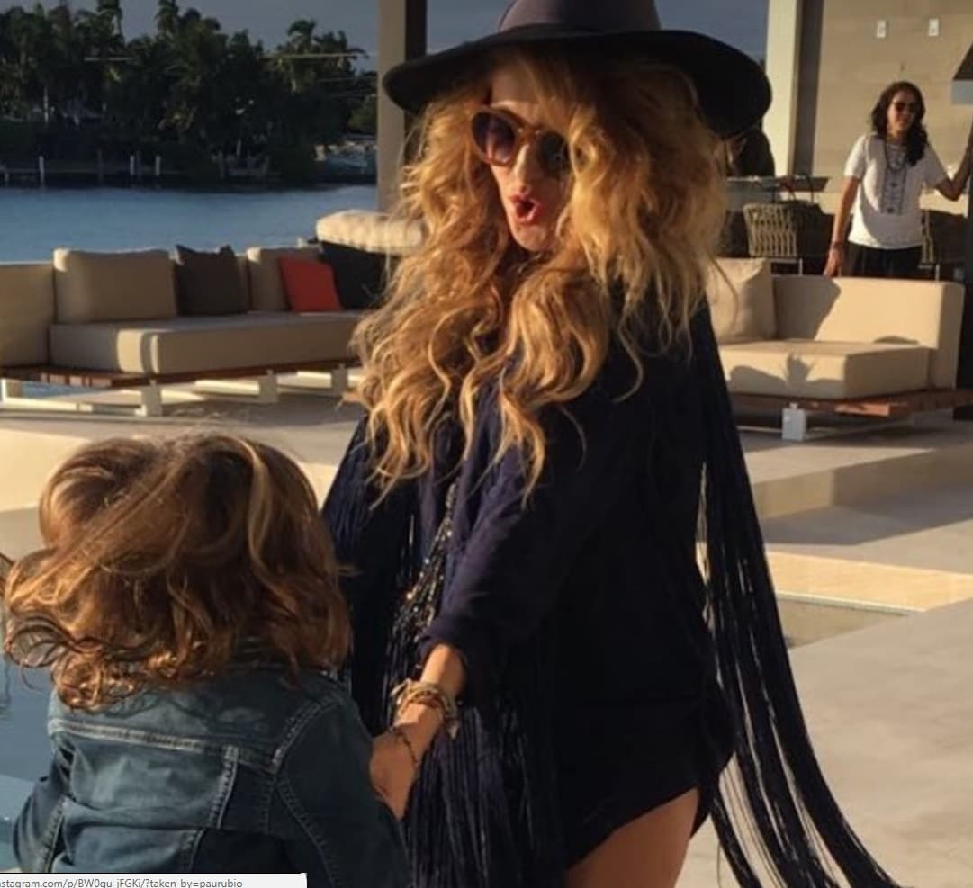 Y Andrea Nicolás es hijo de Colatte y la cantante.